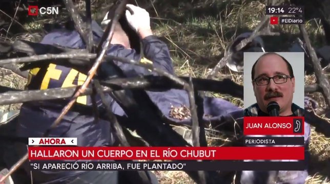 El cuerpo encontrado en el Río Chubut ya está en la morgue Cuándo