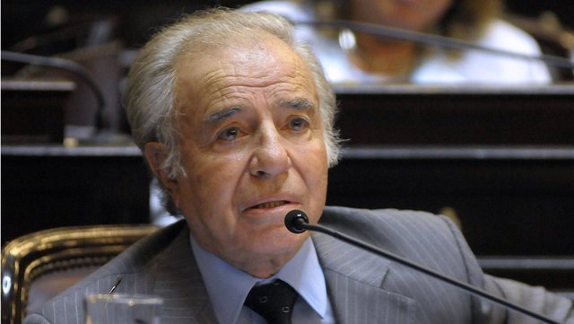 Menem confirmó que será candidato a senador por La Rioja