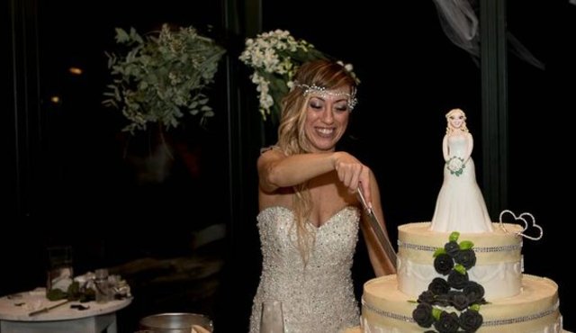 Una mujer italiana se casó consigo misma por amor propio