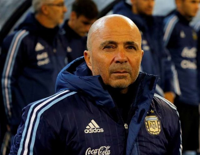 Los jugadores del medio local con los que se reunió Jorge Sampaoli