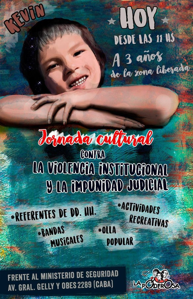 3 años sin Kevin: La Garganta Poderosa convoca a una manifestación