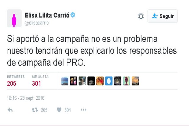 El supuesto 'testaferro K' fue aportante en la campaña de Macri