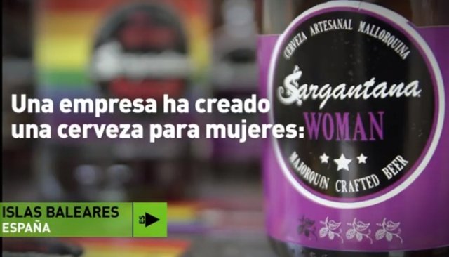 Una empresa realizó una cerveza para mujeres y recibió repudio