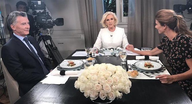 Mirtha dura con Macri: “Yo creo que ustedes no ven la realidad”