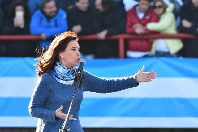 Las mejores fotos del acto de Cristina en Sarandí