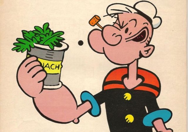 La increíble propiedad de las espinacas que ni Popeye conocía