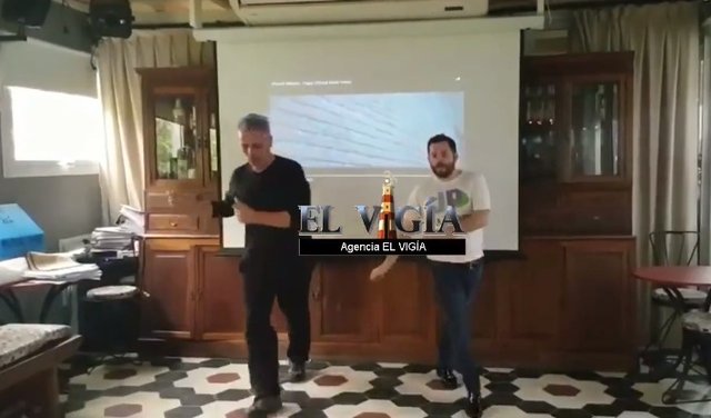 Se viralizó un video de José Ottavis en una clase de baile