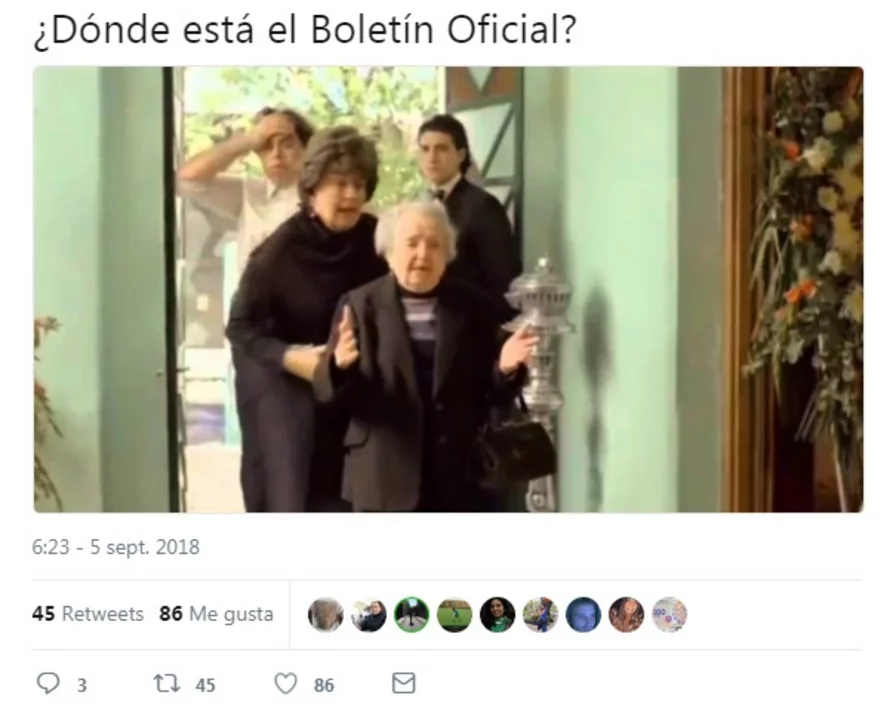 ¿Y el boletín oficial? Todos los memes de esta desopilante desaparición