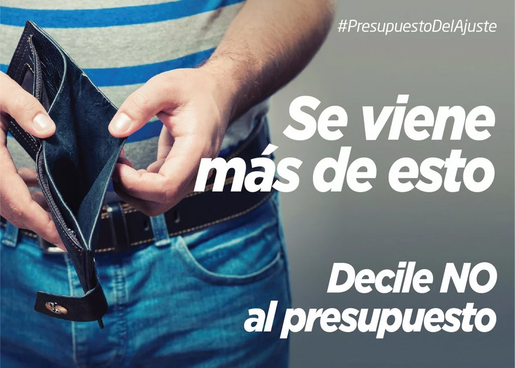 El Bloque FpV-PJ lanzó una campaña contra el Presupuesto de Macri