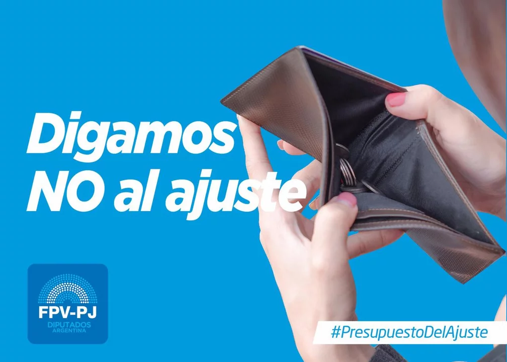 El Bloque FpV-PJ lanzó una campaña contra el Presupuesto de Macri
