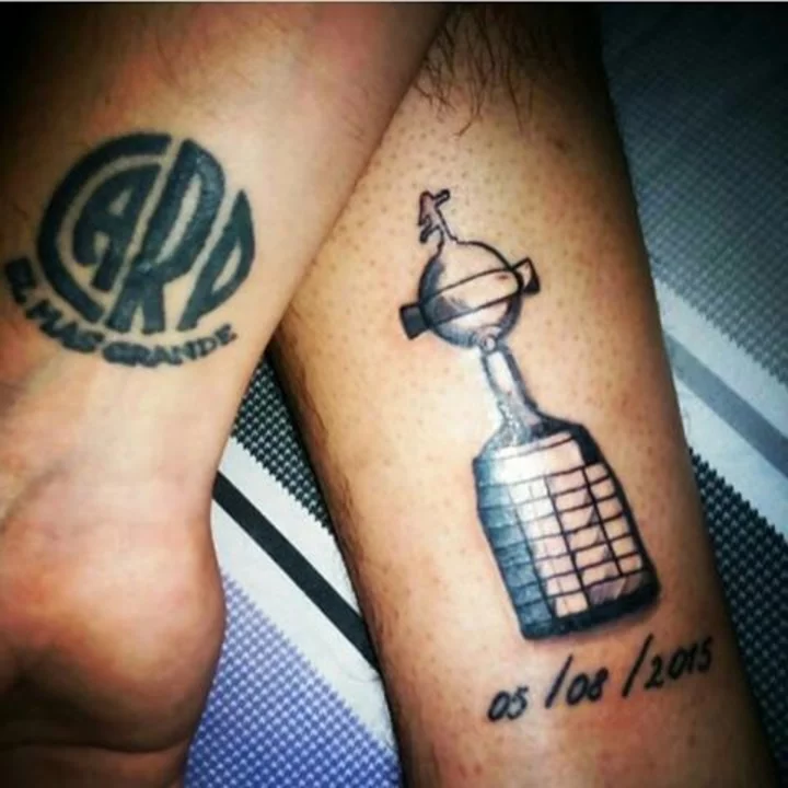 El mejor tatuaje de la Libertadores que River le ganó a Boca - Diario  Registrado