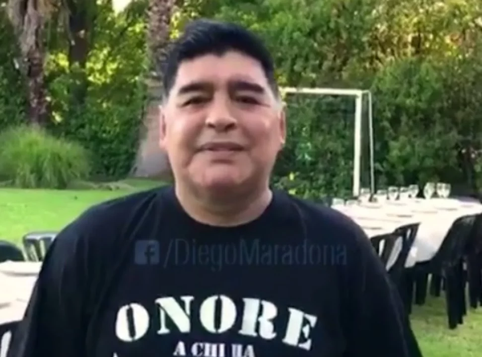 El emotivo mensaje de año nuevo de Maradona y sus deseos para 2019