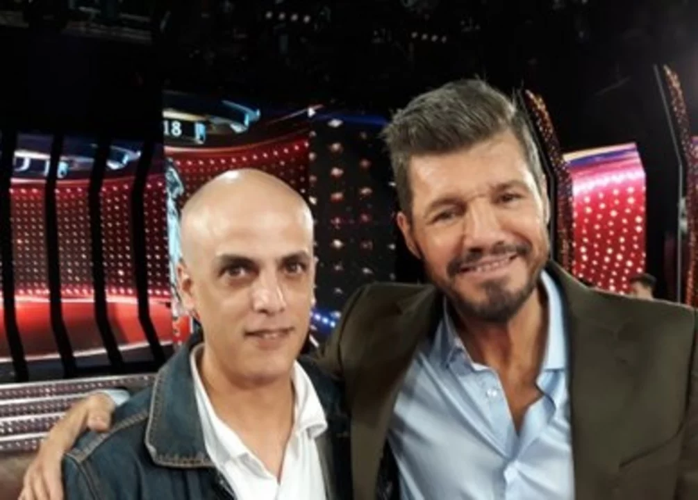El fanático de Tinelli que tiene dos tatuajes del conductor