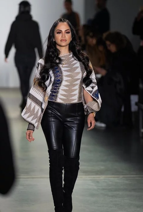 Natti Natasha debutó como modelo en las pasarelas de Nueva York