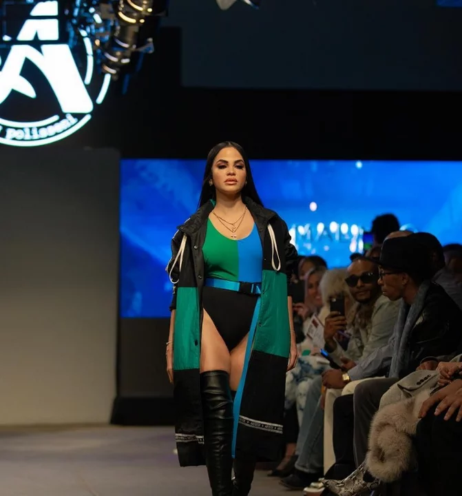 Natti Natasha debutó como modelo en las pasarelas de Nueva York