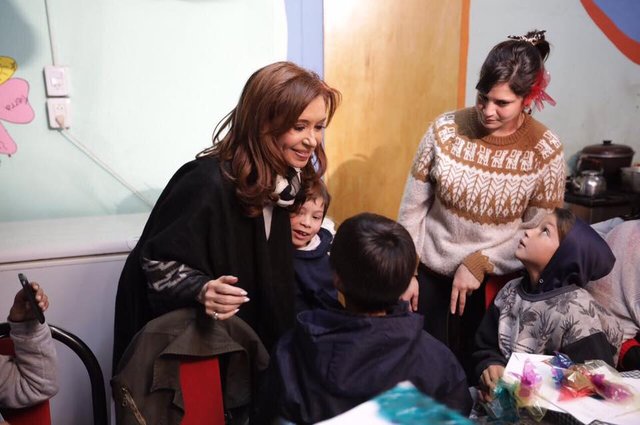 Cristina publicó un mensaje por el Día del Niño