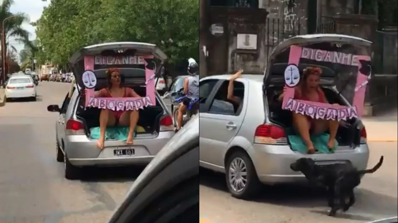 Gualeguaychu: se recibió, festejaba y la mordió un perro