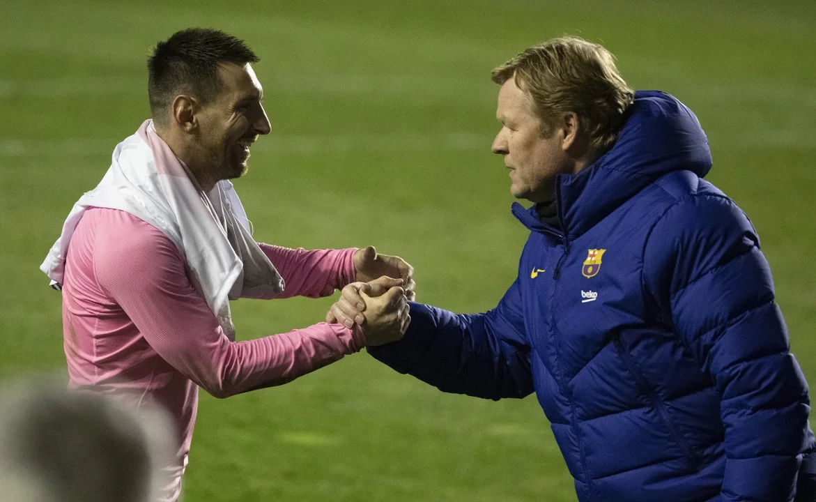 Los memes de Messi luego de que Barcelona despida a Koeman