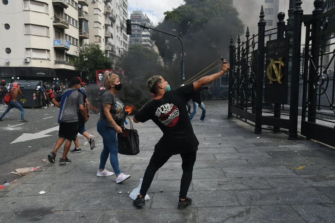 Detuvieron a un nuevo sospechoso por los incidentes en el Congreso