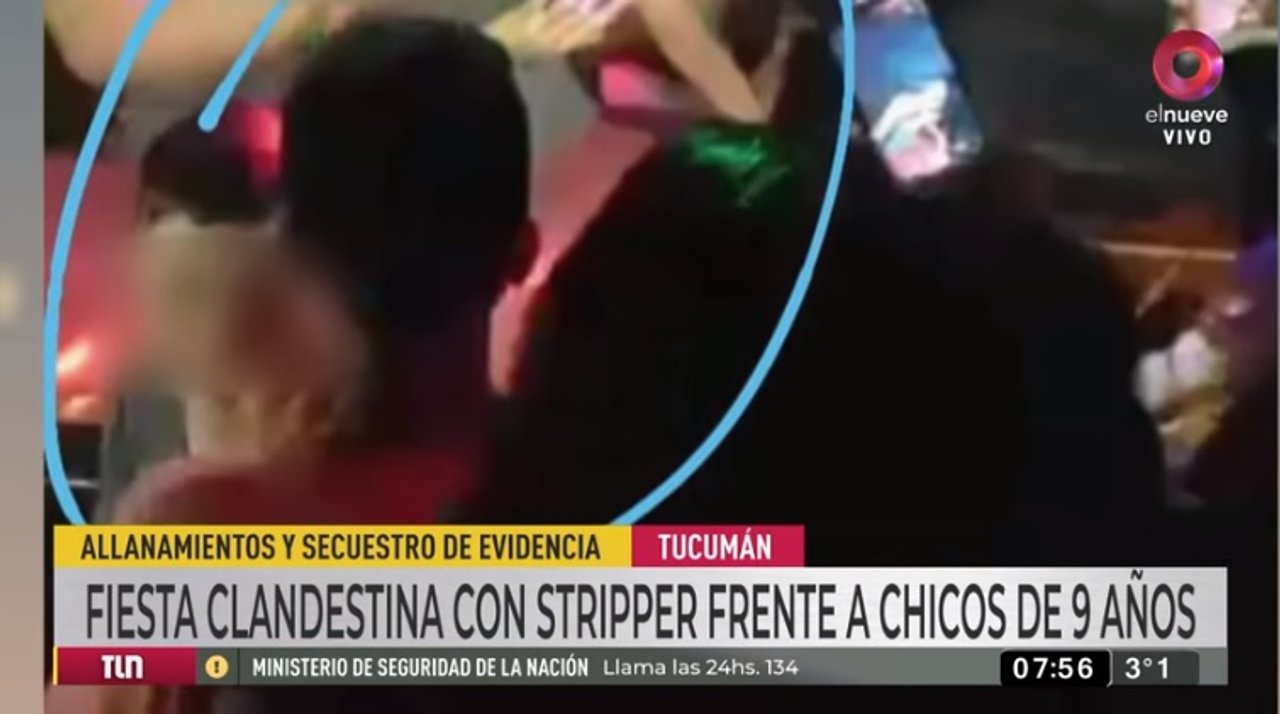 Tucumán: strippers tuvieron sexo en una fiesta y había menores de entre 9 y  10 años - Diario Registrado