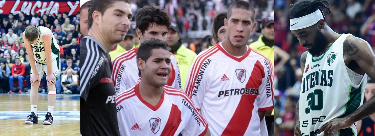 Julio Lamas comparó el descenso de Atenas con el de River