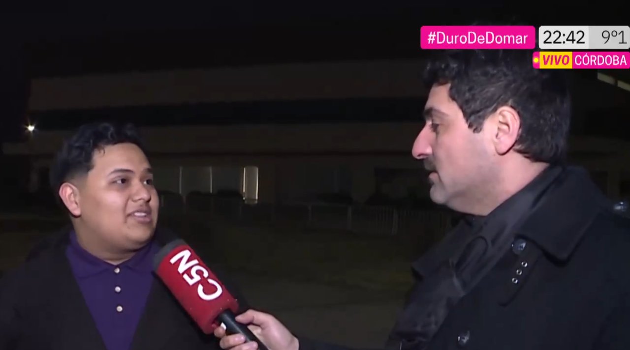 El periodista de C5N que expuso la ignorancia de los libertarios a la salida del 'Derecha Fest'