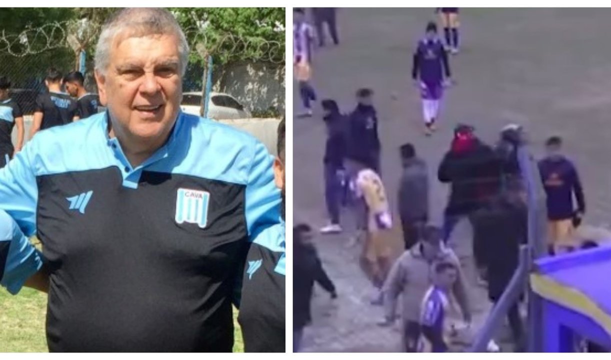 Luis Ventura fue agredido durante los incidentes en un partido de Victoriano Arenas y tuvo que ser internado