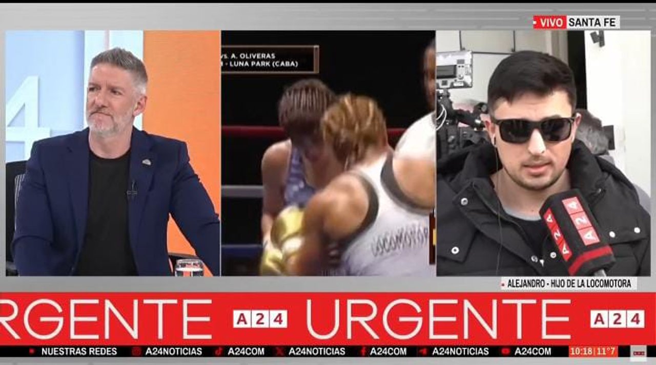 El enojo del hijo de Locomotora Oliveras en vivo: "Que la gente se deje de joder"