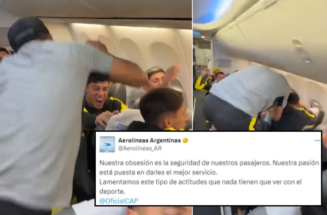Aerolíneas Argentinas kritizirala nogometaše Peñarola zaradi neprimernega vedenja na letalu