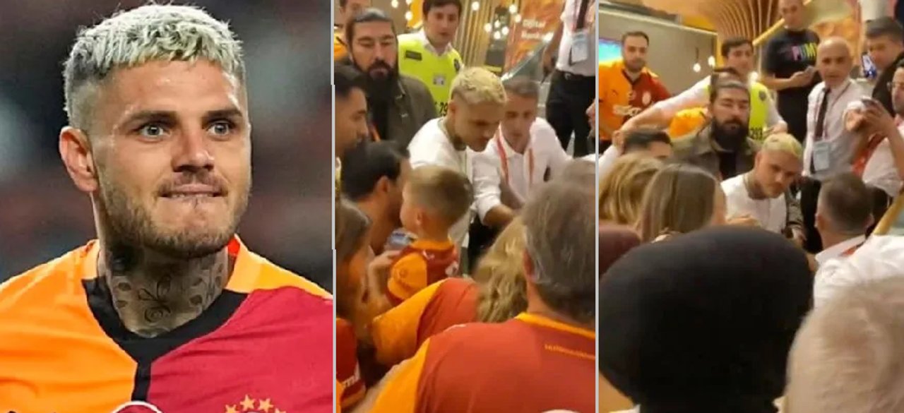 Mauro Icardi v Turčiji vpleten v škandal zaradi domnevnega udarca s glavo navijaču