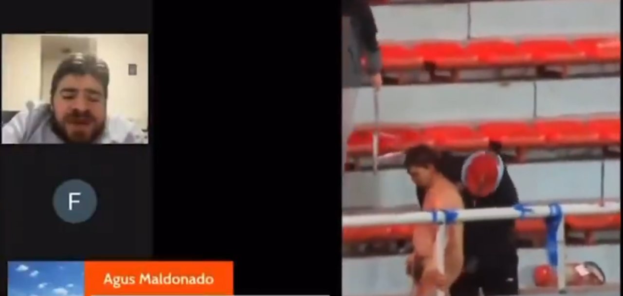 Se viralizó un video de Franco Rinaldi riéndose de la golpiza y el acoso de los barras de Independiente a un hincha chileno