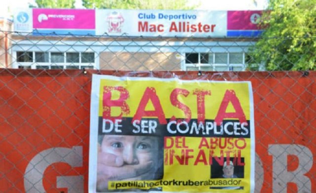 Denuncian casos de abuso sexual a menores en el Club Mac Allister