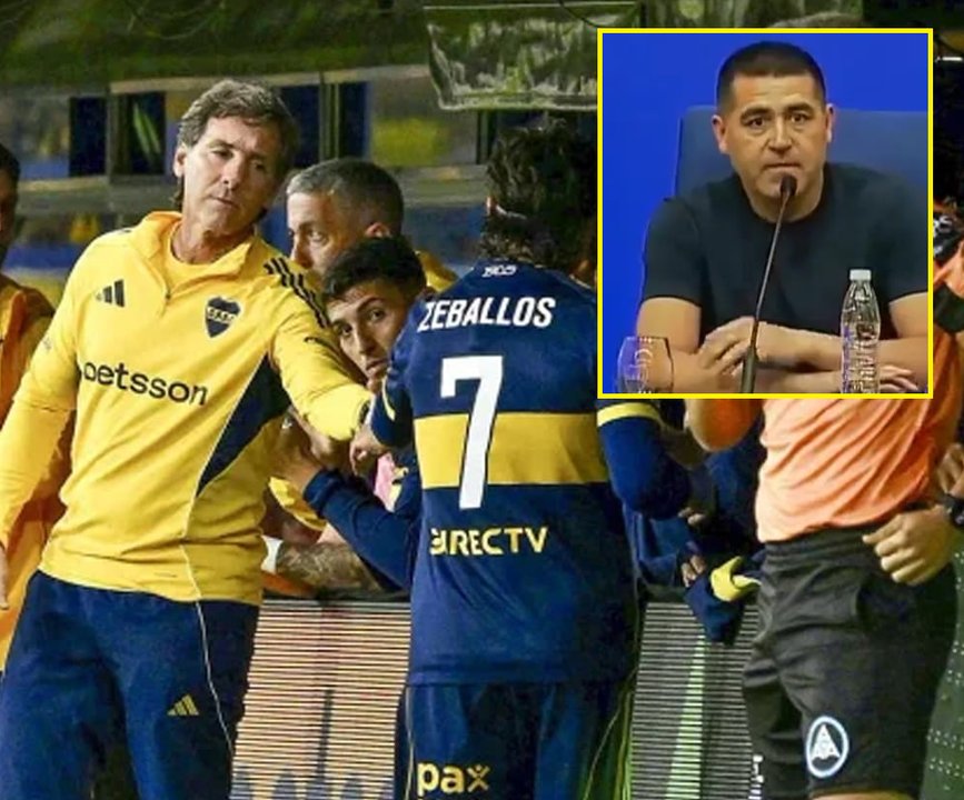 Riquelme confirma la continuidad de Claudio Úbeda como entrenador de Boca Juniors