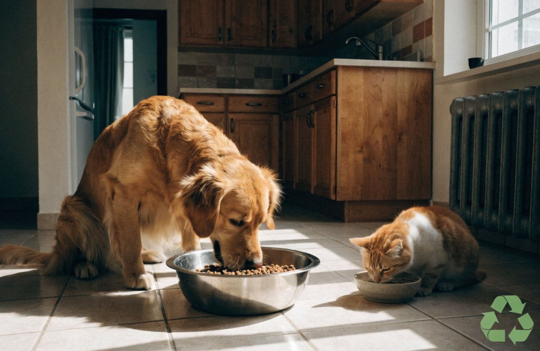 Cómo podés ayudar con el reciclaje con la comida de perros y gatos