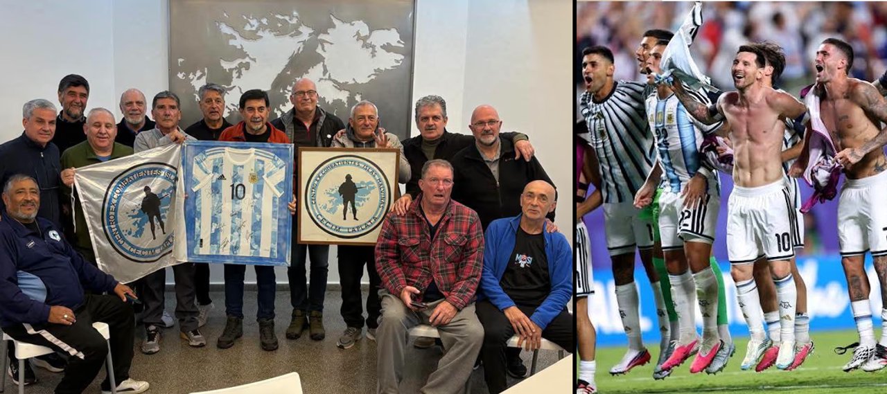 El emotivo video de los excombatientes de Malvinas para el plantel argentino en la previa del partido contra Inglaterra