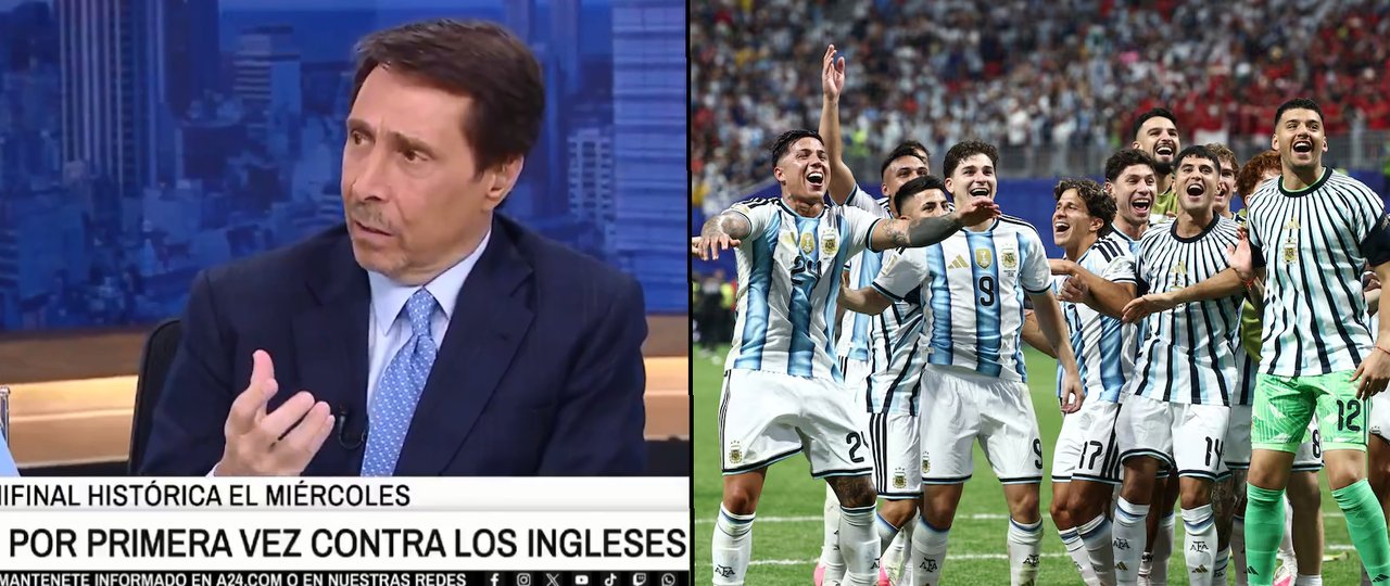 La provocación de Feinmann: “Los jugadores cantan por Malvinas y por vengar a Maradona, al que sacaron por drogón”