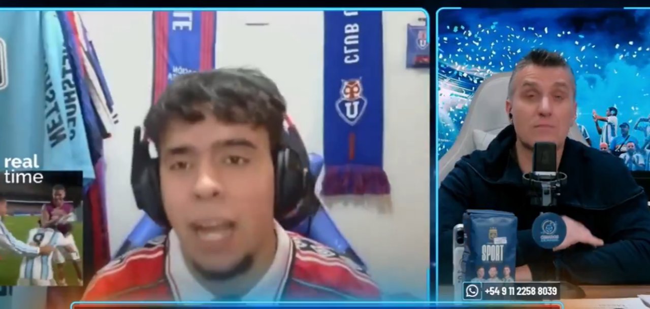 Fava liquidó al streamer chileno que deseó la eliminación de Argentina: "Primero clasifíquense a un Mundial"