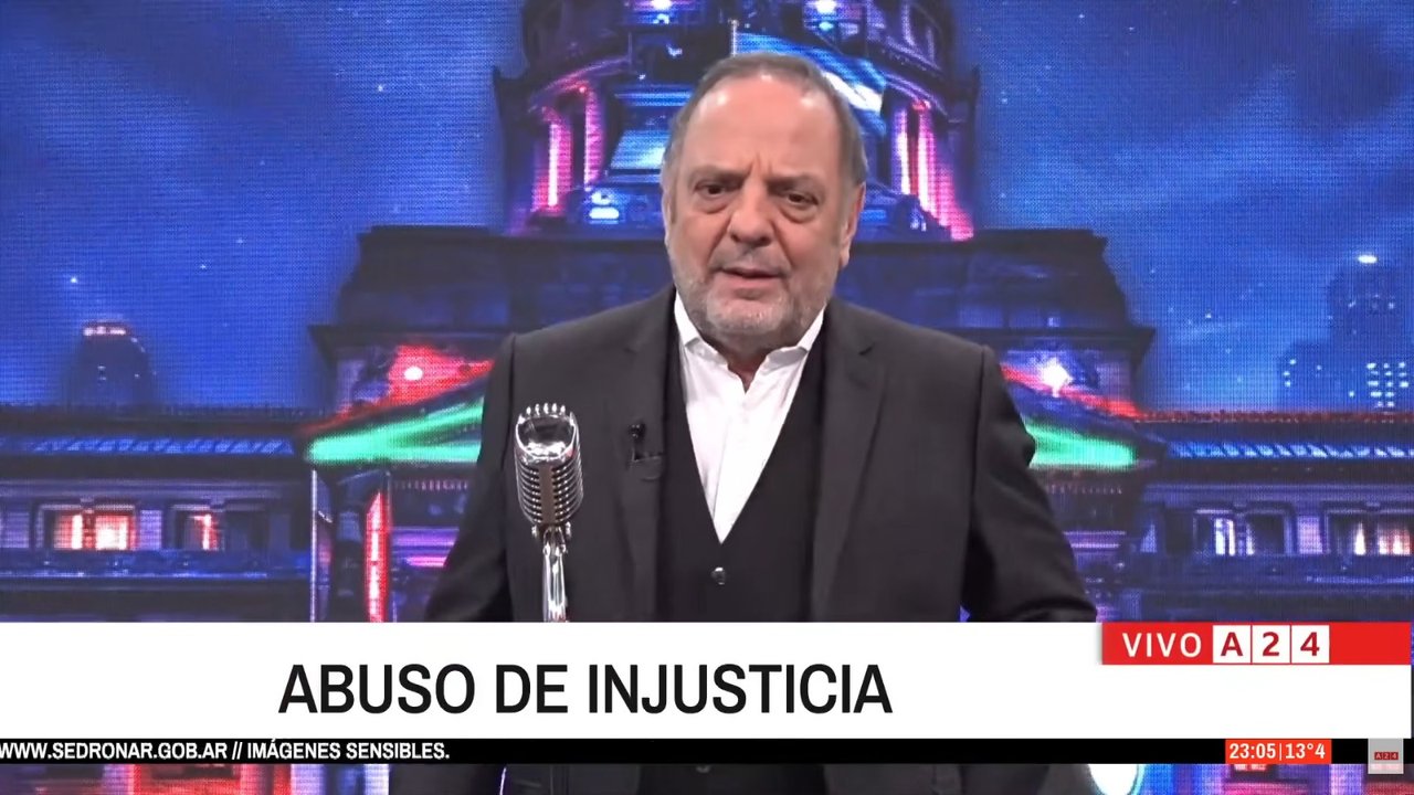 Baby Etchecopar: “No se por qué el presidente habla de Margaret Thatcher cuando fue una vieja hija de mil putas”