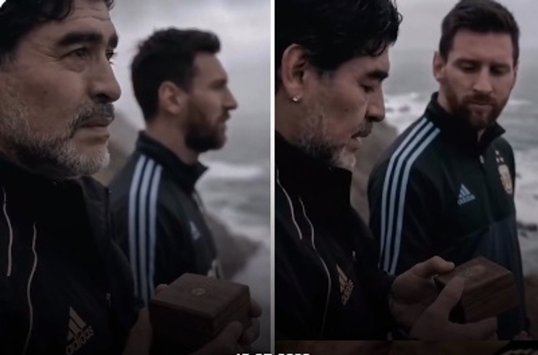 El emotivo viral con IA en el que Maradona y Messi se juntan en las Islas Malvinas