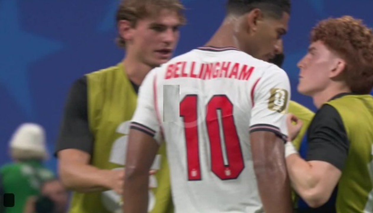El cachetazo de Bellingham a Colo Barco en pleno festejos de los jugadores argentinos