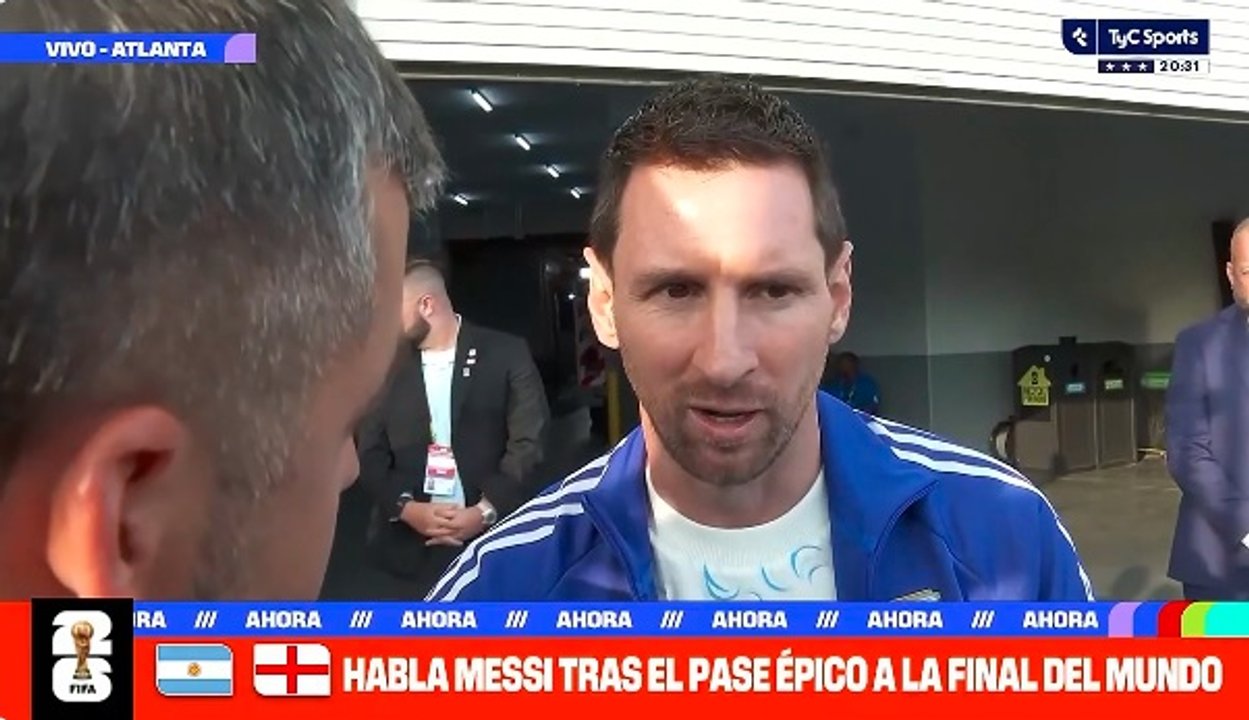 Messi le regaló el triunfo a “los que la pasan mal, que no tienen trabajo y no llegan a fin de mes”