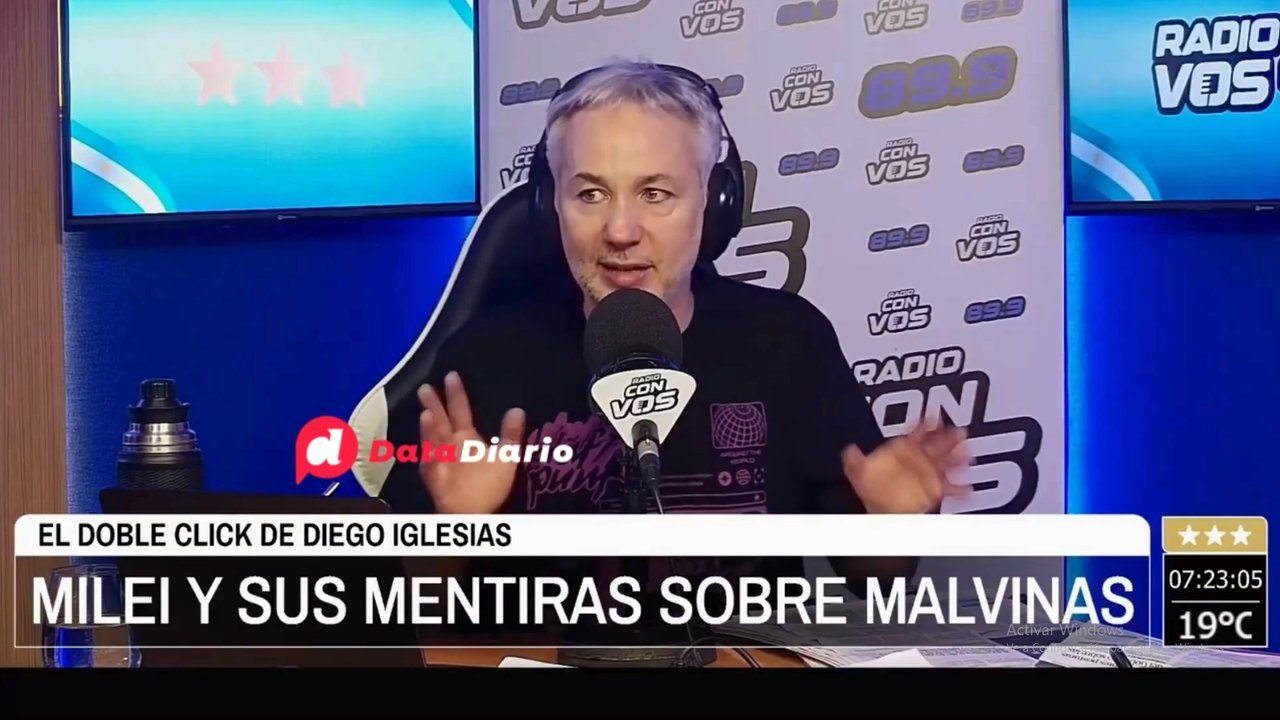 Las críticas de Diego Iglesias a la política diplomática del Gobierno con las islas Malvinas