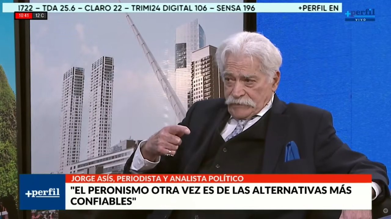 Jorge Asís: “Hoy gobierna el PRO, el loco no puede reelegir porque no se aguanta más esto”