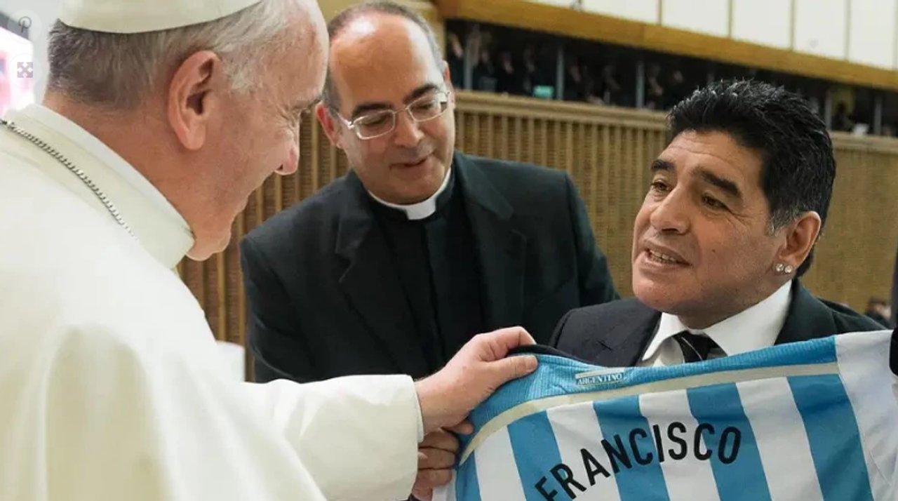 Genial anécdota de Moreno: qué le dijo Maradona después de convencerlo de reunirse con el Papa Francisco