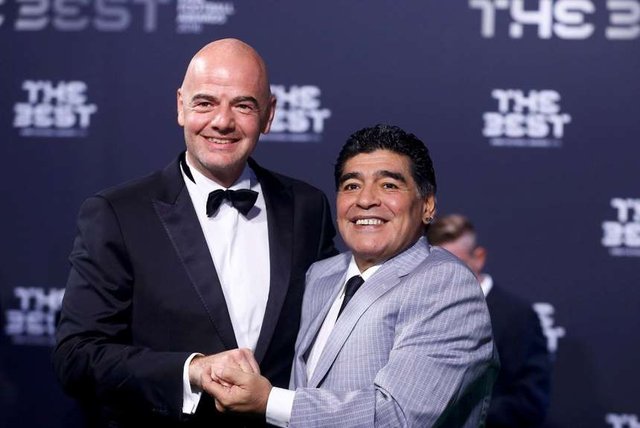 Maradona: "Llegué a FIFA para limpiar la AFA y lo voy a hacer"