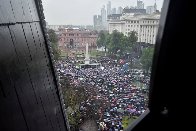 Mirá las mejores fotos de la marcha #NiUnaMenos