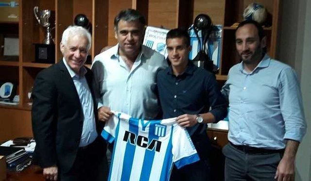 Por el caso Lautaro Martínez, Racing blindó a sus pibes