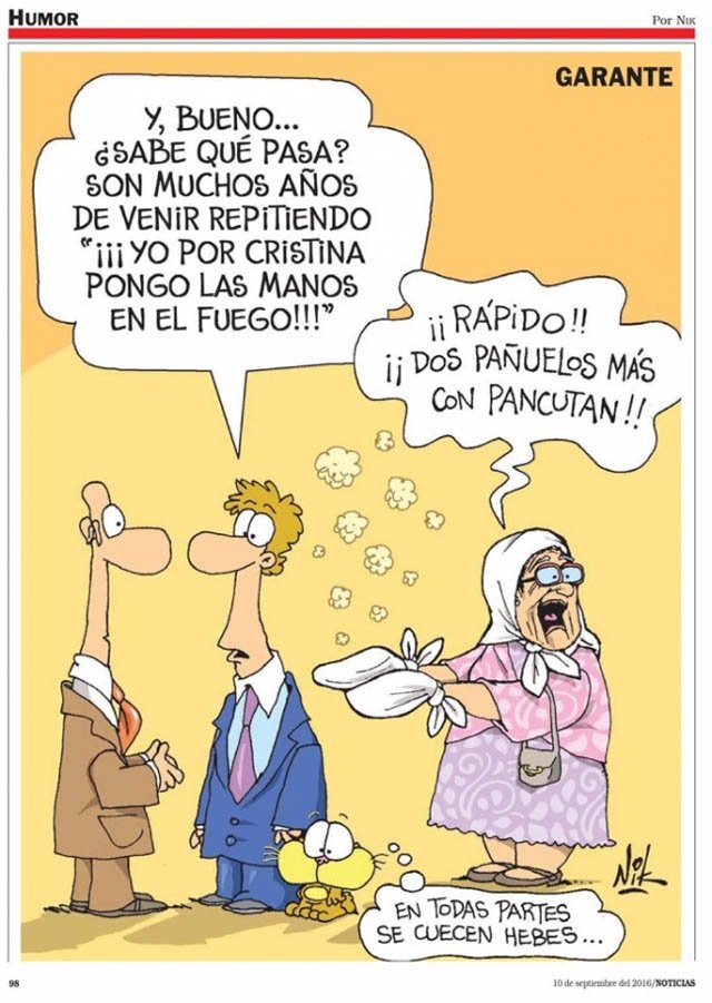Nik no plagió a nadie para ensuciar el pañuelo blanco de las Madres