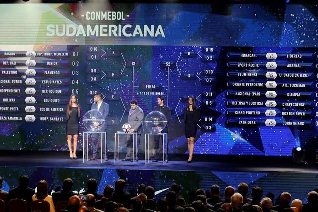 Así se jugarán los 16vos de final de la Copa Sudamericana