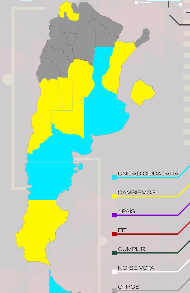 Provincia por provincia, así quedó todo el país tras las PASO